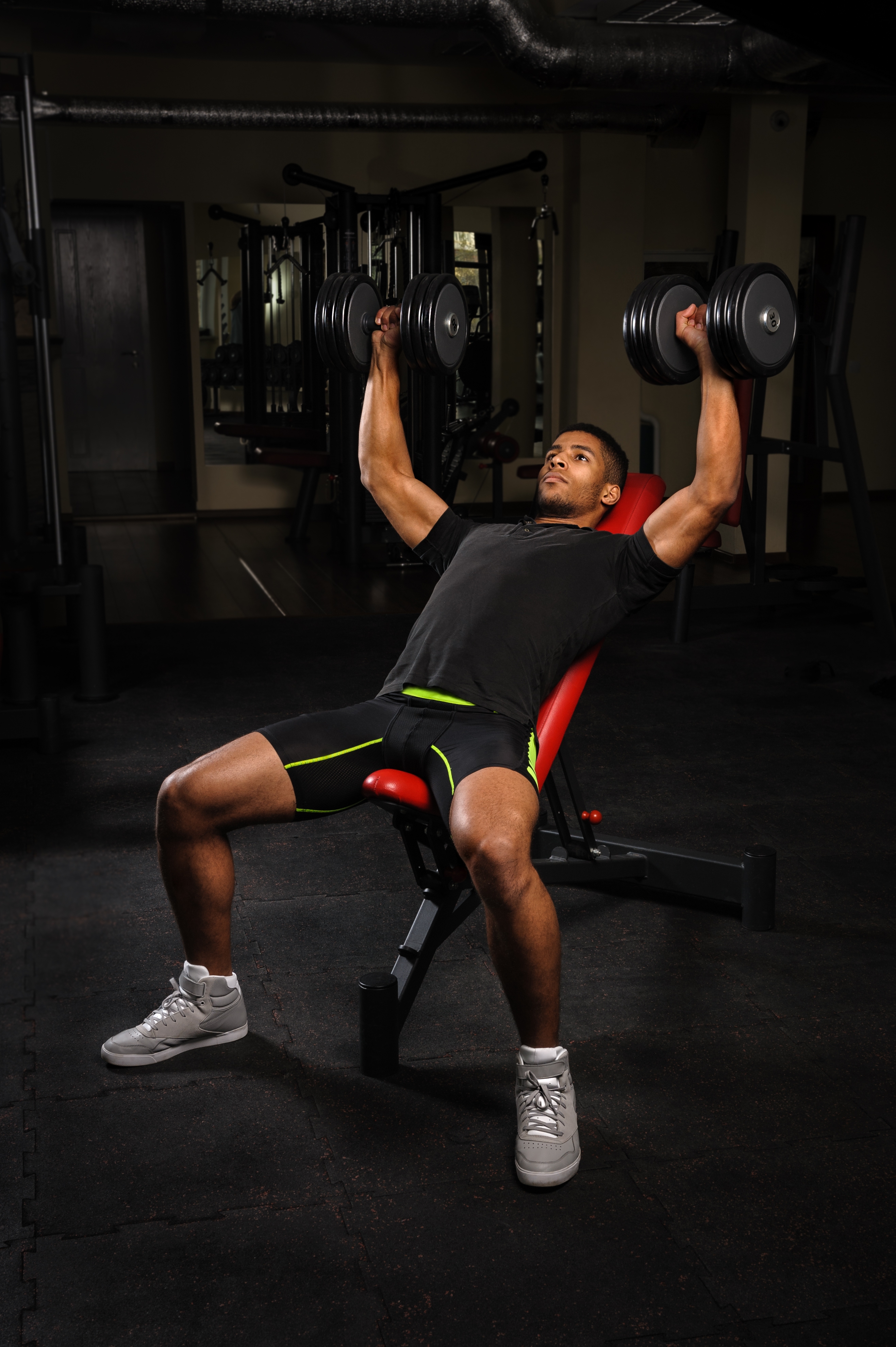Bench Press with dumbbells